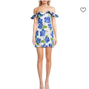 Borgo de nor off the shoulder mini dress